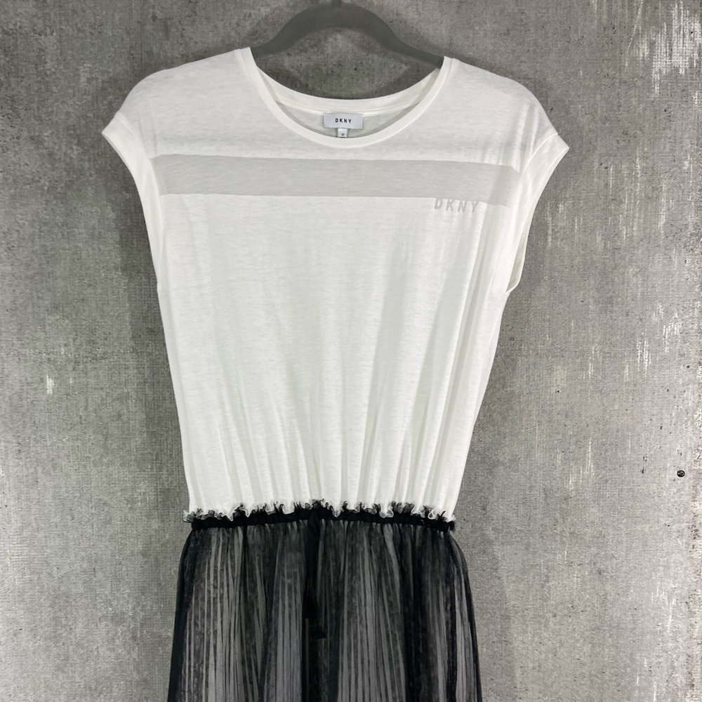 VINTAGE DKNY SHIRT DRESS WITH TOUTOU